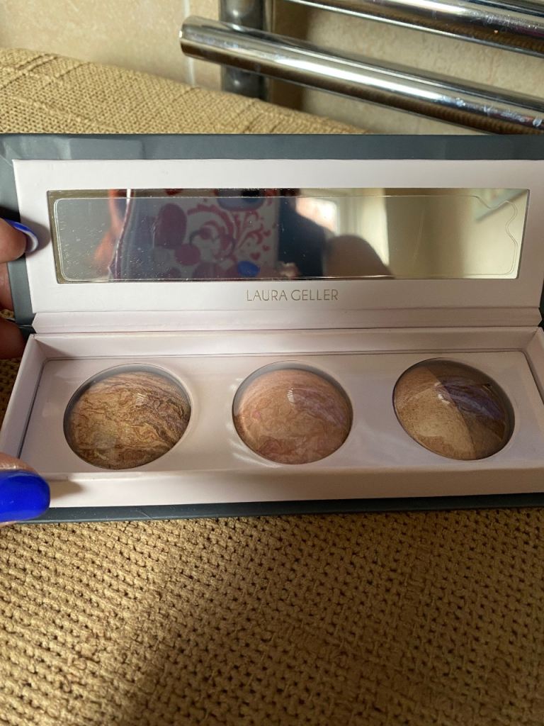 New Laura geller baked face & eyeshadow set 