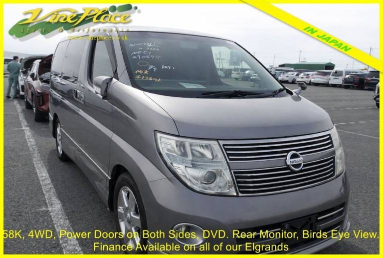 2009 Nissan Elgrand 3.5 4WD Highway Star, 8 Seats, Auto MPV Petrol Automatic