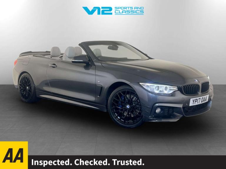2017 BMW 4 Series 2.0 420d M Sport Convertible 2dr Diesel Auto Euro 6 (s/s) (190 ps) Convertible ...