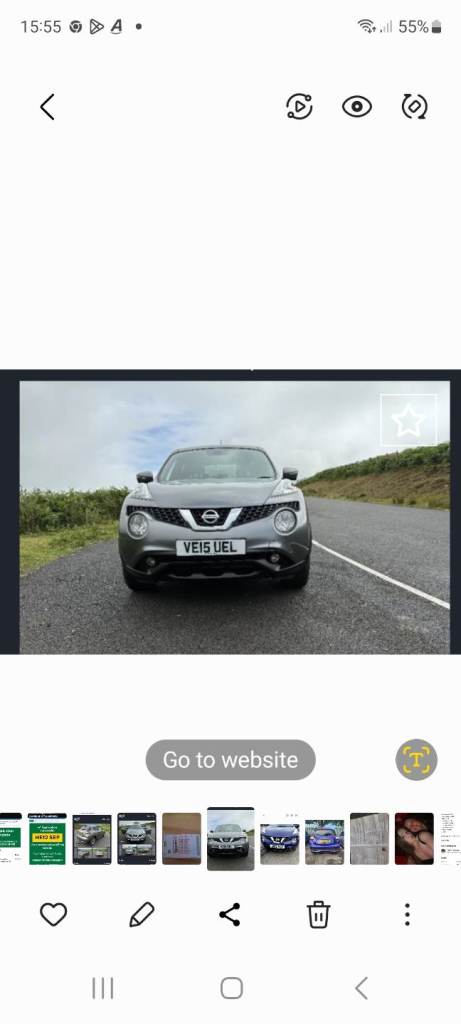 Nissan, JUKE, Hatchback, 2015, Manual, 1461 (cc), 5 doors