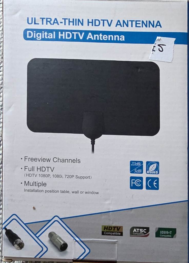 HD TV Antenna Aerial 1080P 4K Digital Signal Amplifier Booster