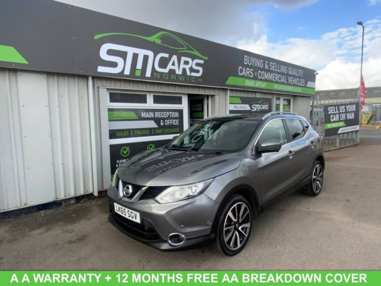 2015 Nissan Qashqai 1.2 DiG-T Tekna [Non-Panoramic] 5dr HATCHBACK PETROL Manual