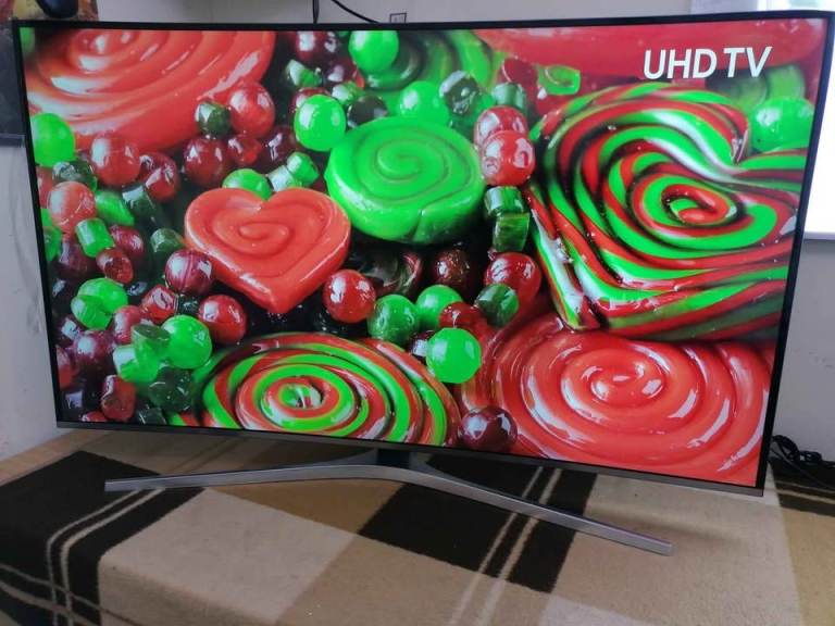 55" Samsung UE55KU6500 Curved HDR 4K UHD Smart TV Freeview HD/ Freesat HD & Active Crystal