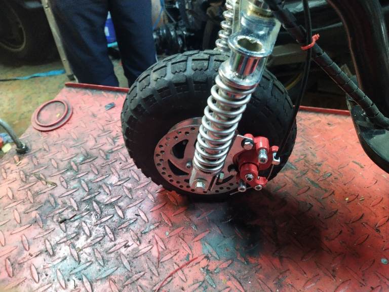 Petrol Go-Ped scooter 50cc