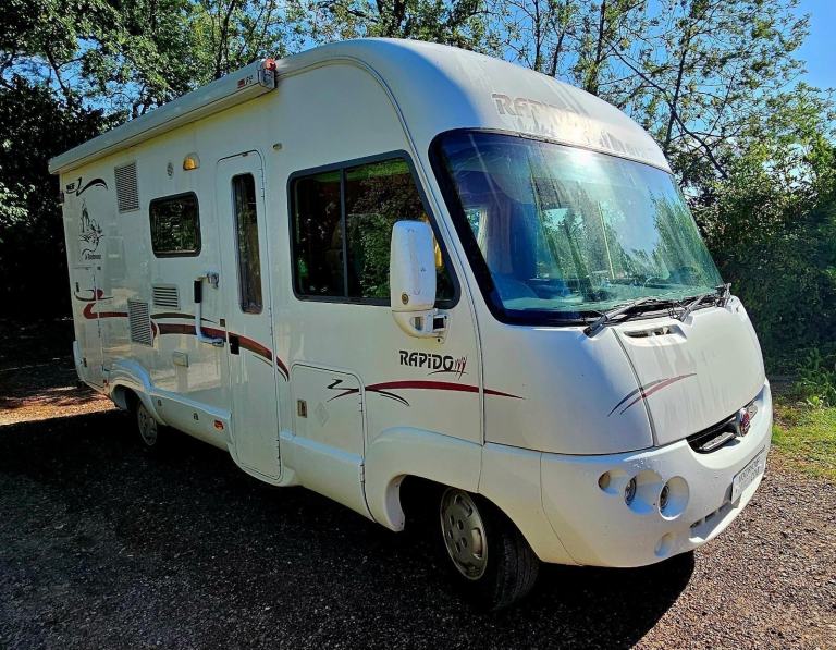 Rapido 943F A Class Motorhome 3 berth 4 belt 2005 59k 6.2m 3850kgs garage