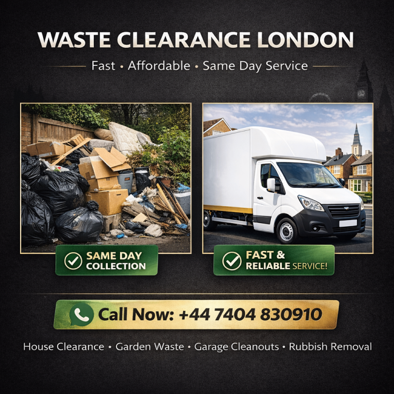 Cheap Waste Removal London | Same Day Rubbish Clearance | Call Now
