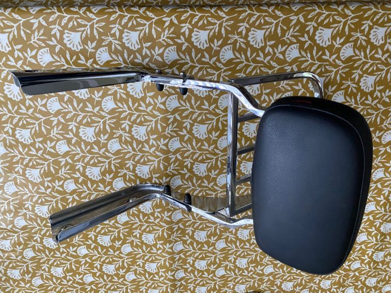 Chrome tall Sissy bar Triumph Bonneville America/Speedmaster