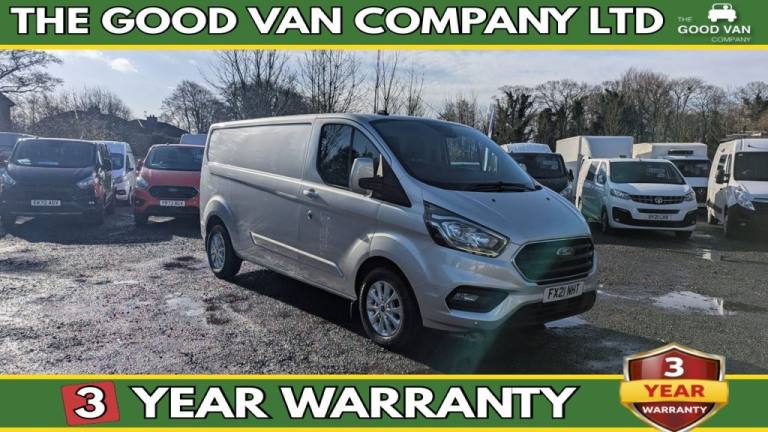 2021 Ford Transit Custom L2 H1 Limited Tdci 130 PS LWB 300 FREE 3 YEAR WARRANTY COVER ON THIS VAN...