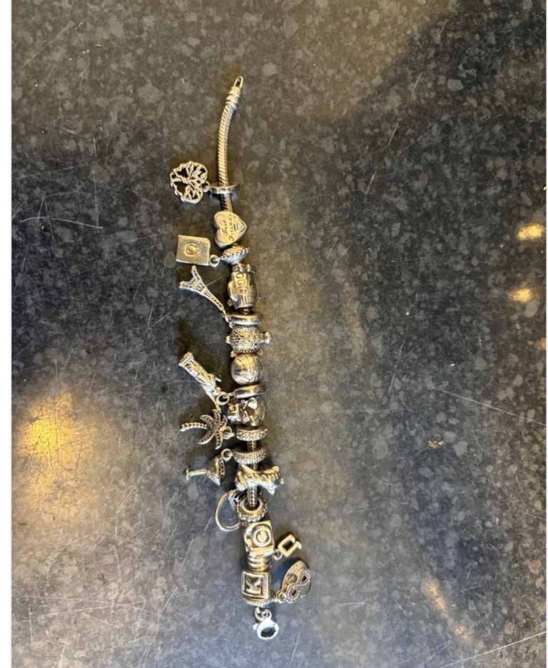 Pandora bracelet all charms included