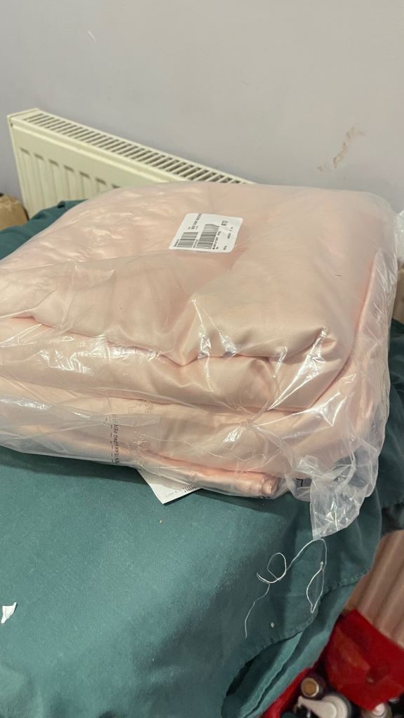 Northern Nights 400TC Cotton Tencel 4 Piece Stitch Detail Pink Size King Pink 