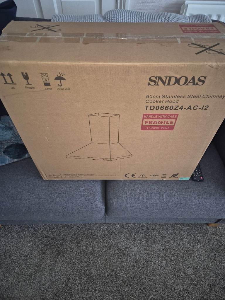 60cm cooker hood stainless steel 