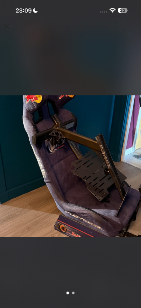 Playseat Sim Racing Seat – Blue, Good Condition
