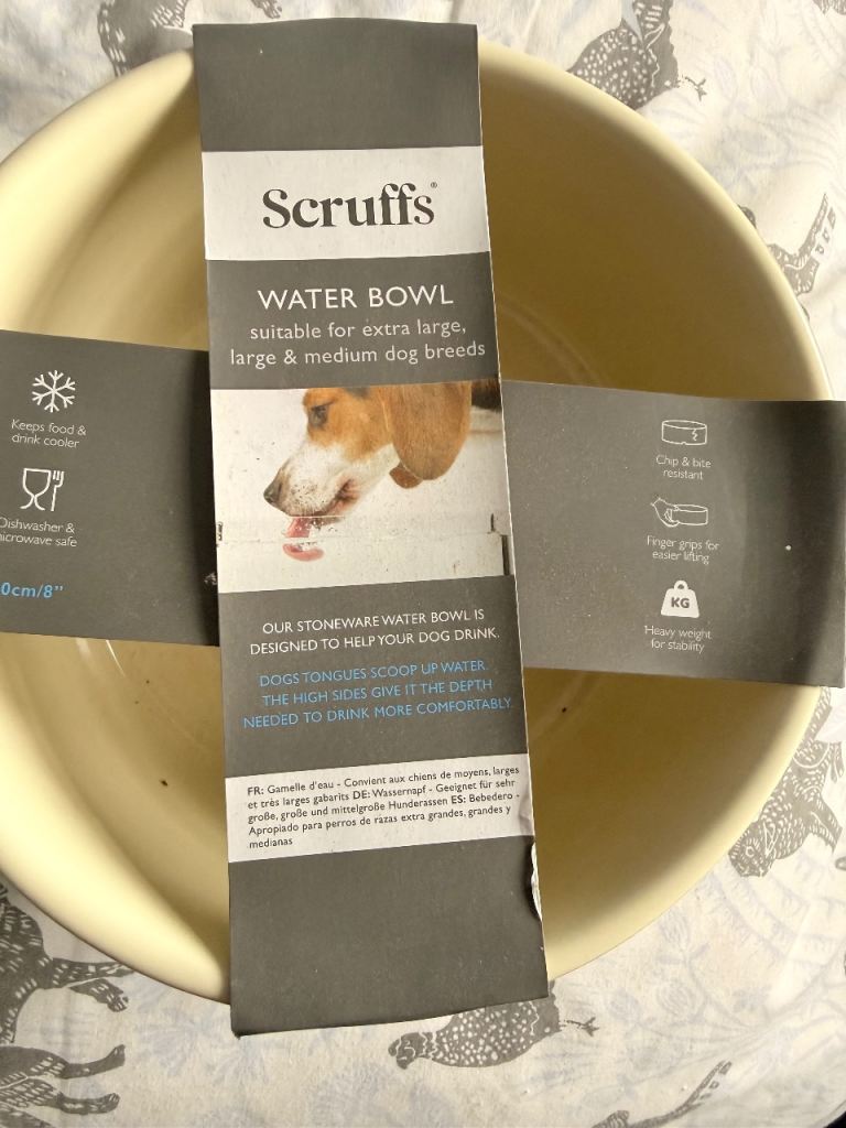 Scruffs 2 Food and 1 Water Bowl