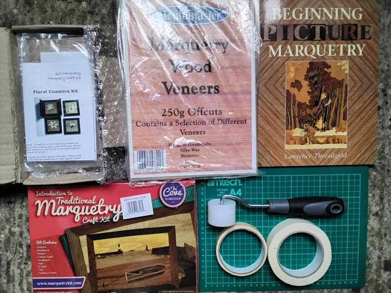 OVER 50% OFF - Marquetry sets/accessories for sale...