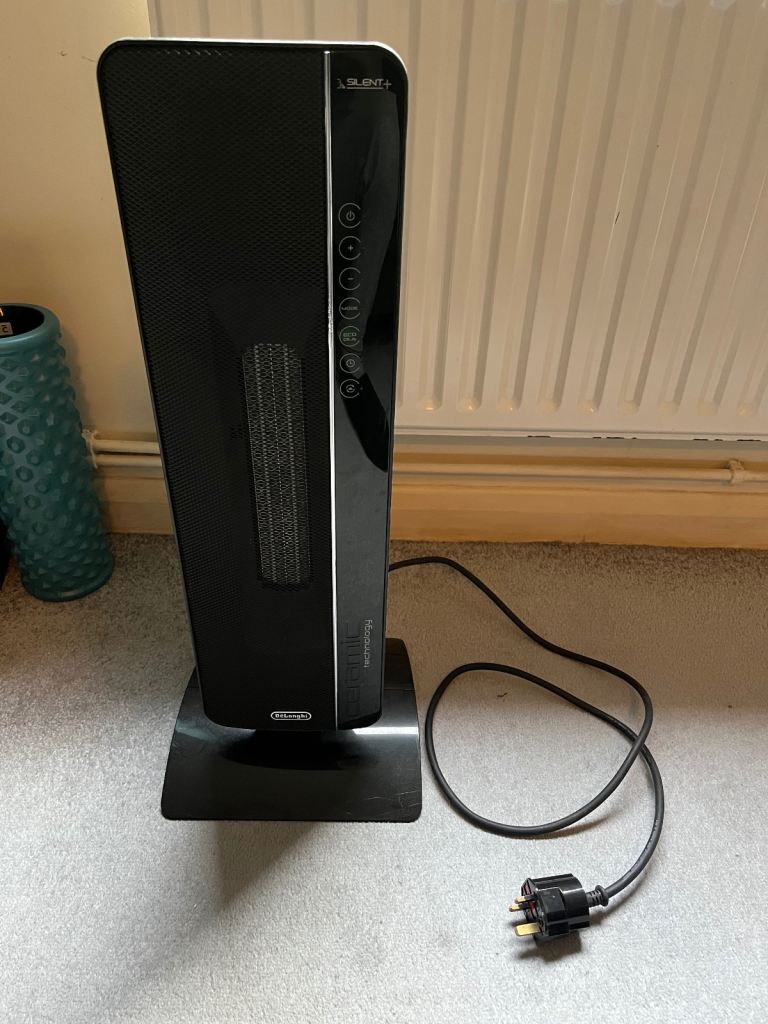 De Longhi Electric Ceramic Tower Heater – Excellent Condition