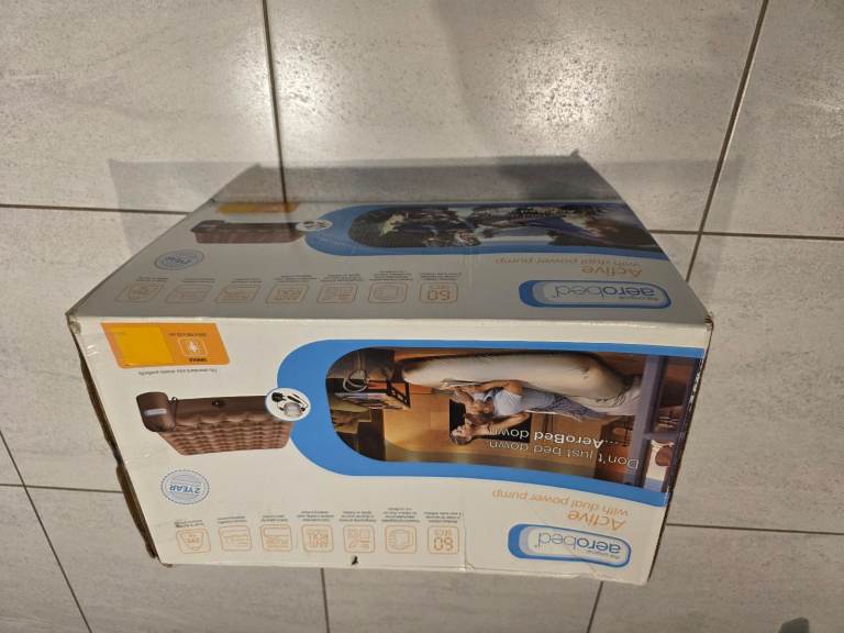 Inflatable double bed