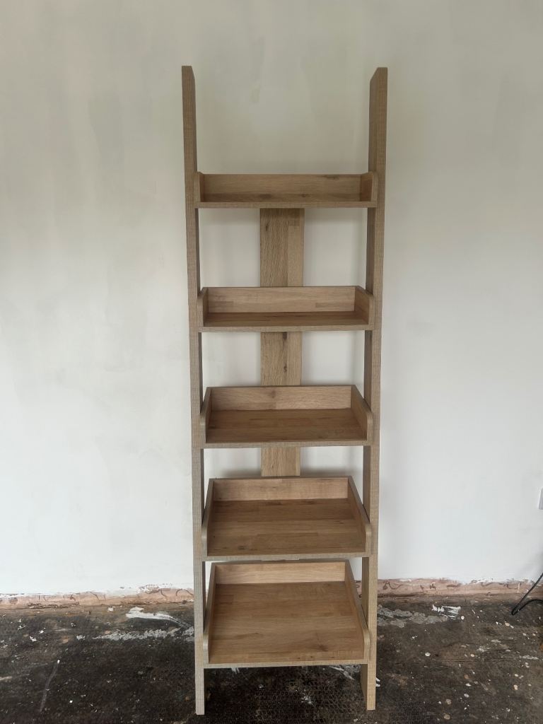 Solid Wood Ladder Shelf Unit – As Good As New