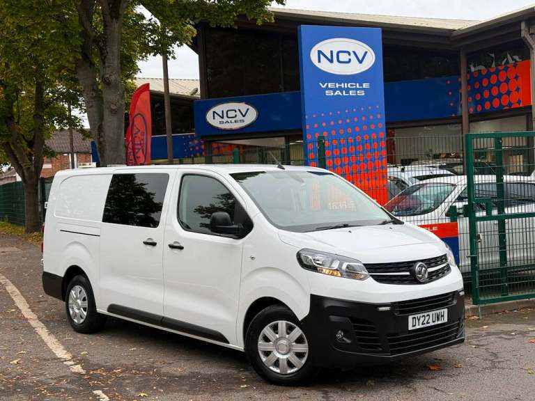 2022 Vauxhall Vivaro 3100 2.0d 145PS Dynamic H1 D/Cab PANEL VAN DIESEL Manual