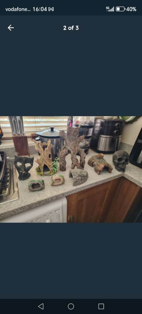 Fish tank ornaments 