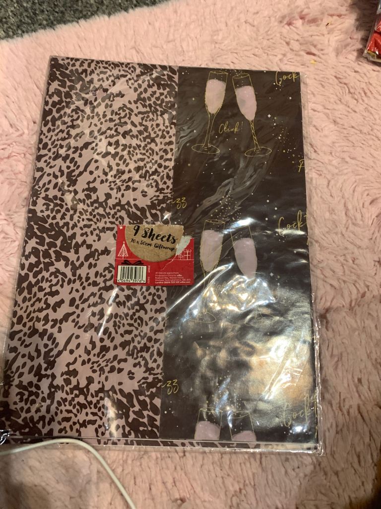 NEW PACK OF CELEBRATE WRAPPING PAPER 