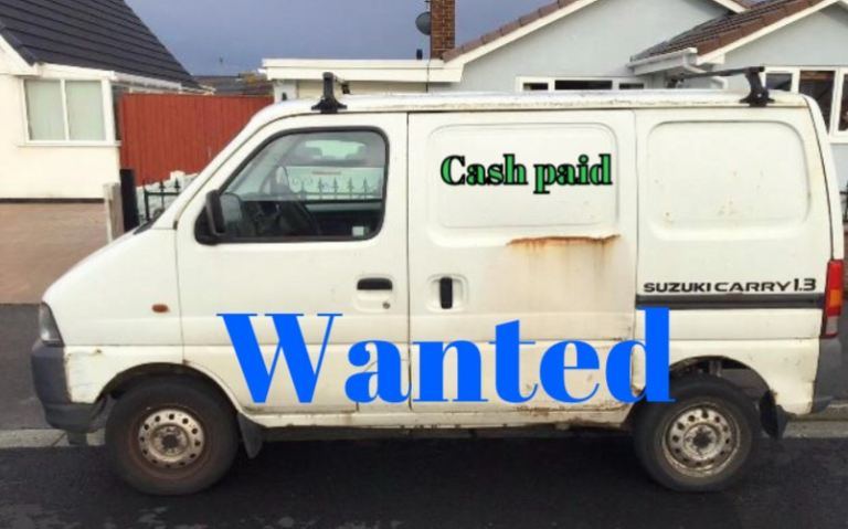 Wanted Suzuki carry vans cash waiting