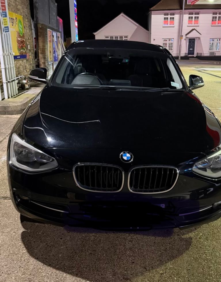 BMW 1 Series 1.6 116i Sport Euro 6 (s/s) Black 2015 