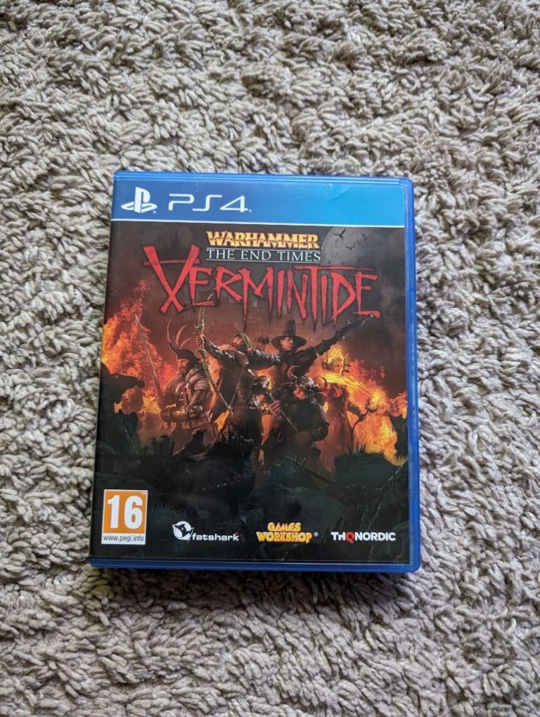 Warhammer vermintide the ends time PS4 game 