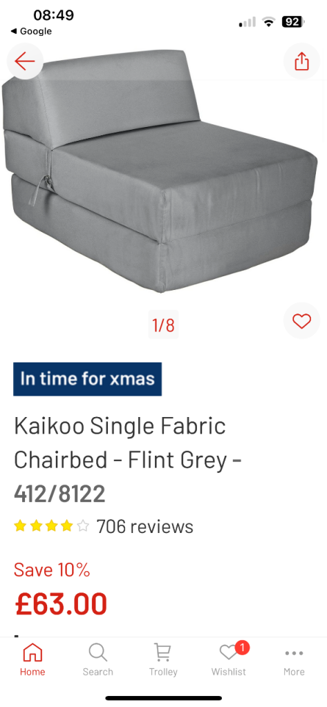 Chairbed