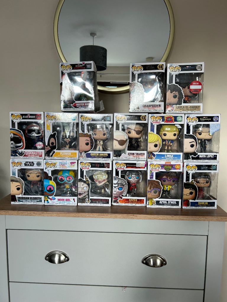 Funko pops job lot x30
