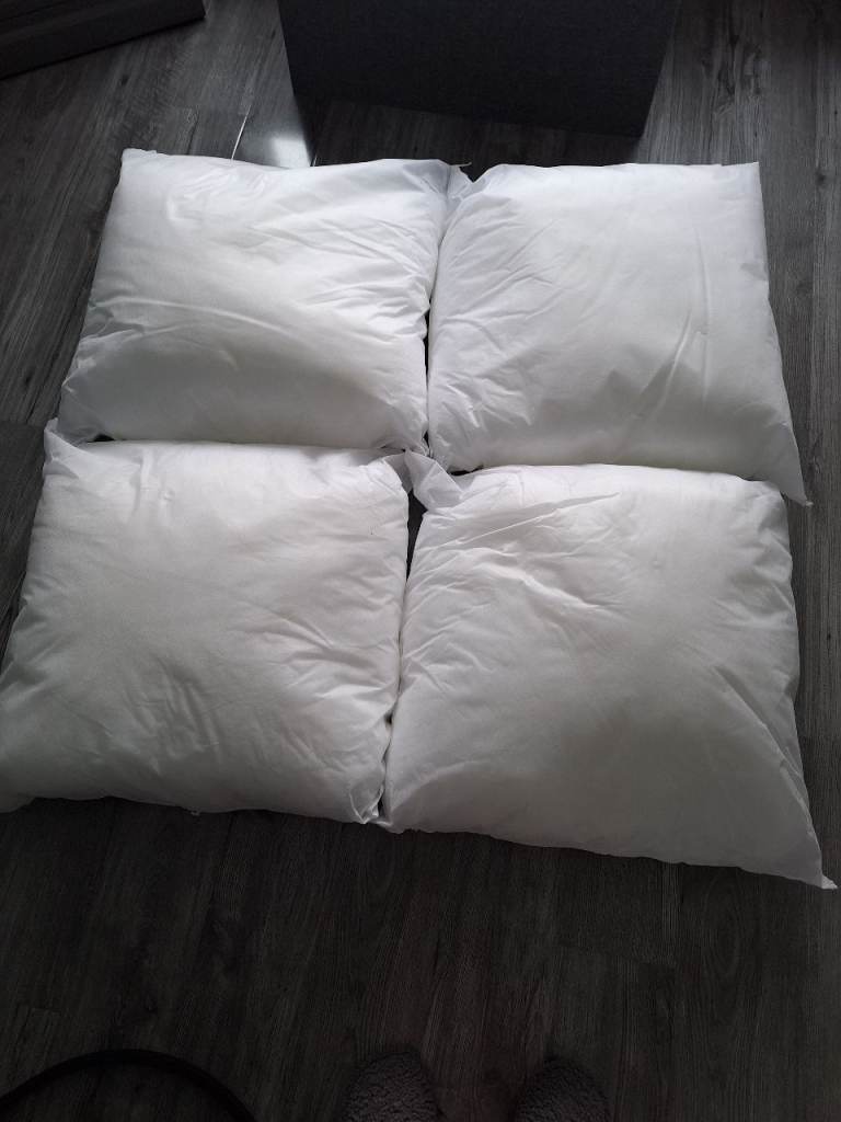 4 Back cushions for sofa brand new 