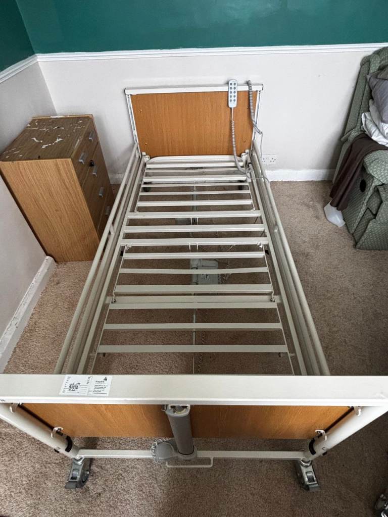 Sidhil Freedom II Electric Profiling Nursing Care Bed Adjustable Medical Bed