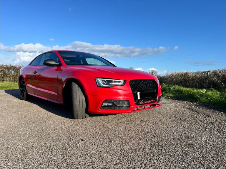 Audi A5 Facelift black edition S-Line 