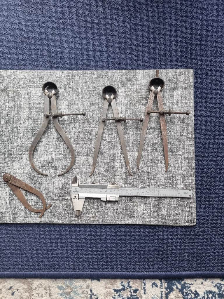 Calliper set, multi use,5 piece