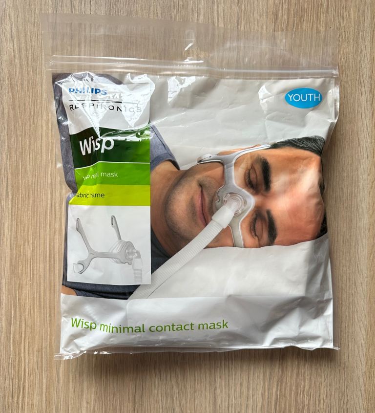 Philips Respironics Wisp Youth Nasal CPAP Mask with Fabric Frame