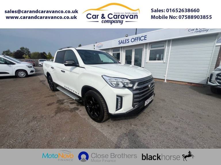 2023 73 SSANGYONG MUSSO 2.2D SARACEN PLUS PICKUP DOUBLE CAB 4DR DIESEL AUTO 4WD 