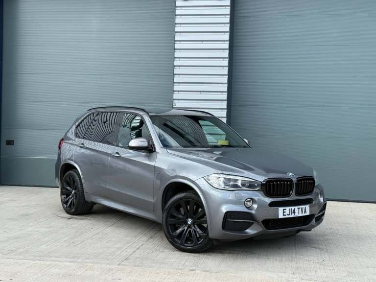 2014 [14] BMW X5 3.0 DIESEL M50D X DRIVE AUTO SUV GREY ULEZ 7 SEATER 122K FSH