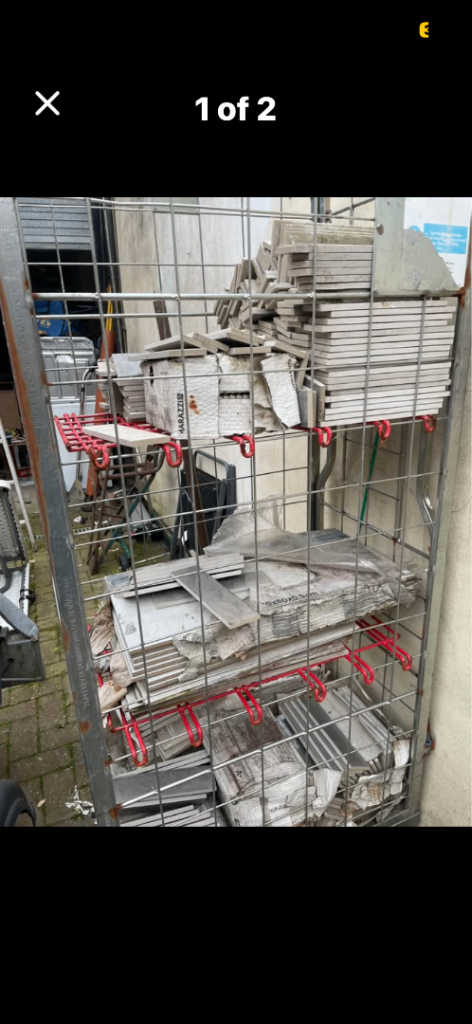 Job Lot of Ceramic Tiles – Assorted Sizes, Fair Condition