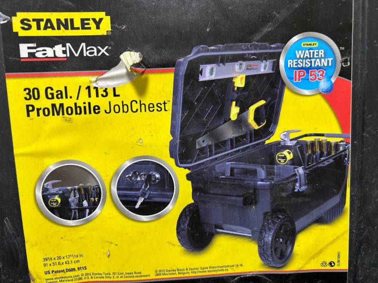 Stanley Fat Max Job Chest 30Gal.