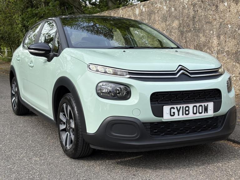 CITROEN C3 1.2 PureTech Feel Green Manual Petrol 2018 Low Mileage