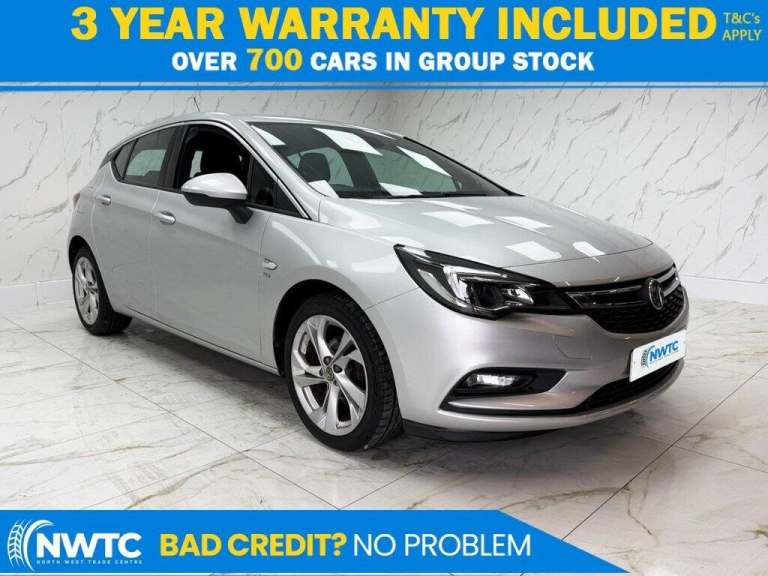 2017 Vauxhall Astra 1.4i 16V SRi 5dr HATCHBACK PETROL Manual