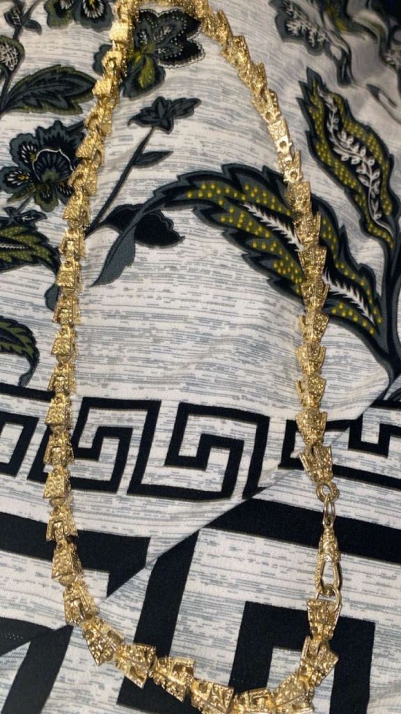 image for Gold Lego chain 