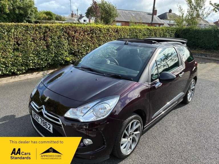 Citroen DS3 PURETECH DSTYLE PLUS CONVERTIBLE ONLY 52k RARE LOTTLE CAR ?20 TAX
