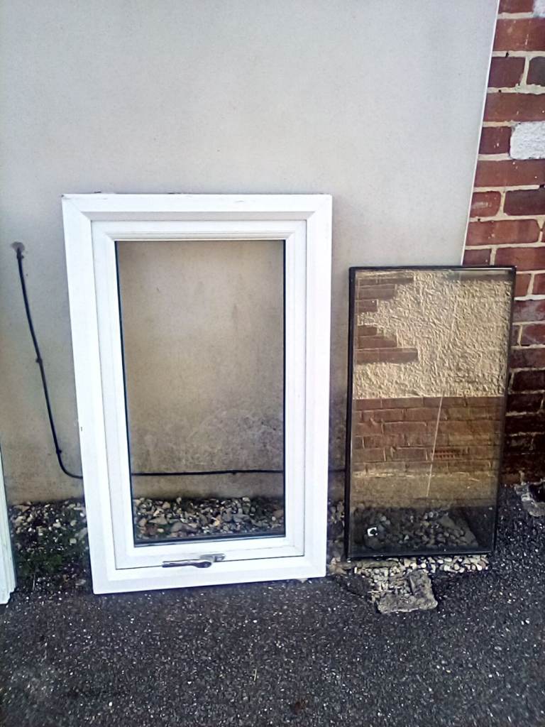 UPVC Opening Window with Double Glazed Pane