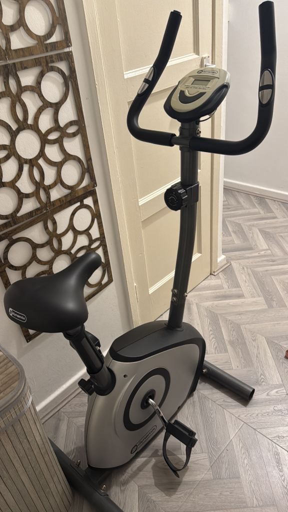 image for Exercise bike with timer screen