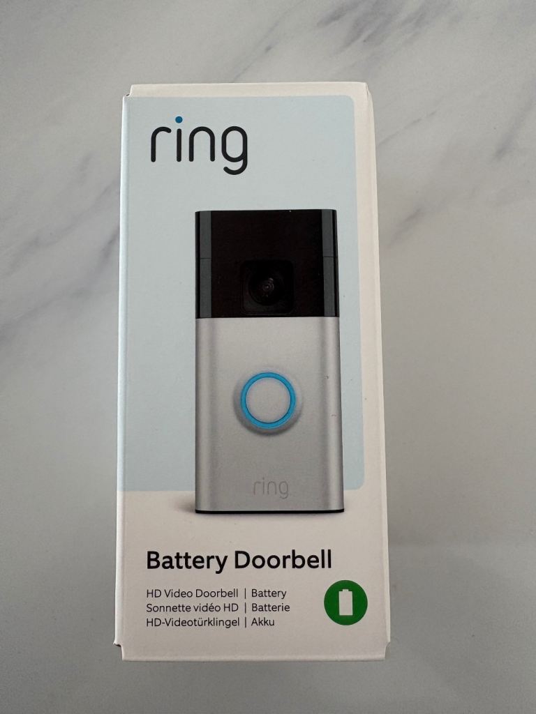 image for Ring HD battery doorbell