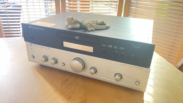Cambridge Audio DVD Player and Amplifier – Good Condition