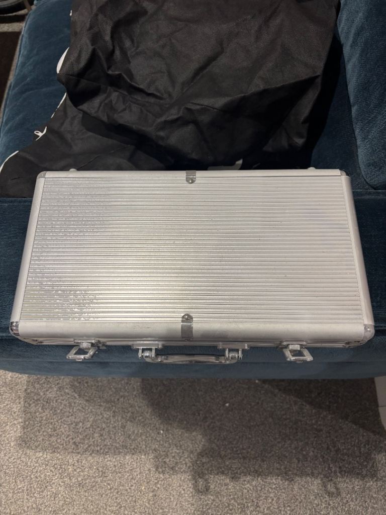 Poker set in hard case 