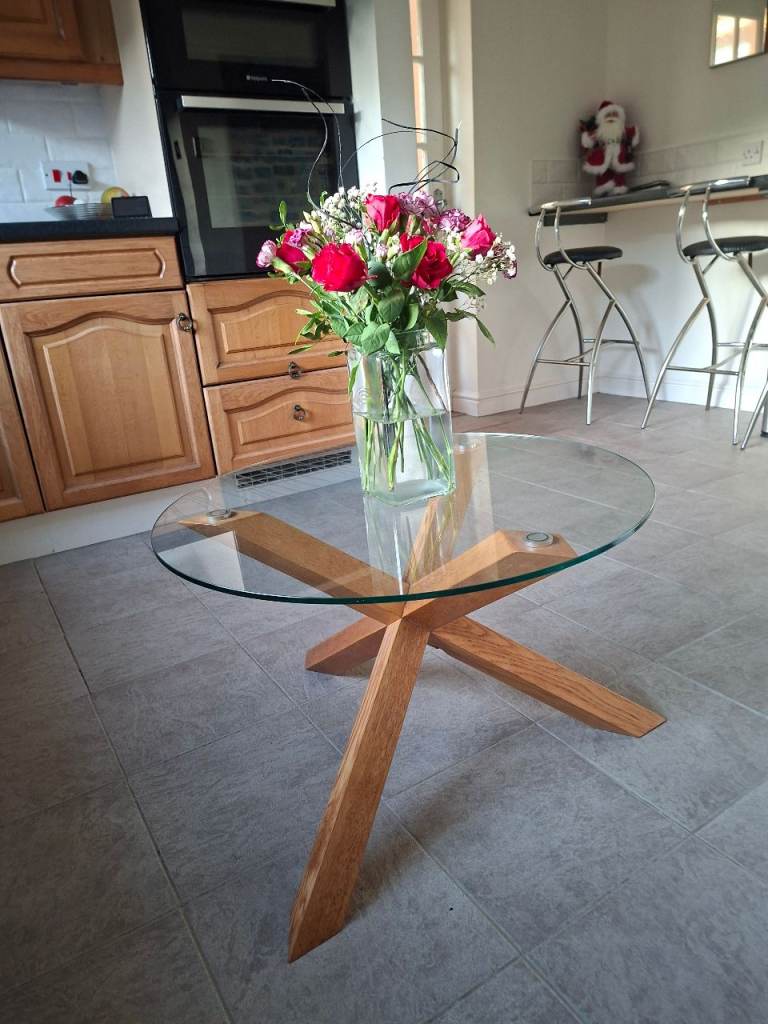 image for Glass Top Coffee Table