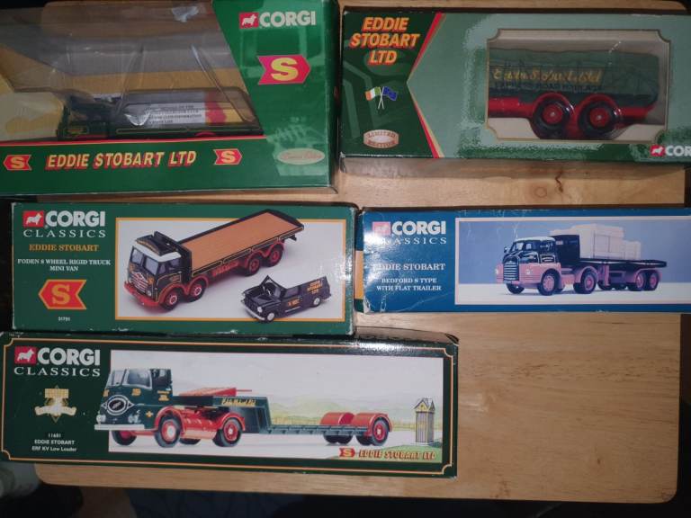 Corgi Classics Eddie Stobart Die-cast Trucks Collection