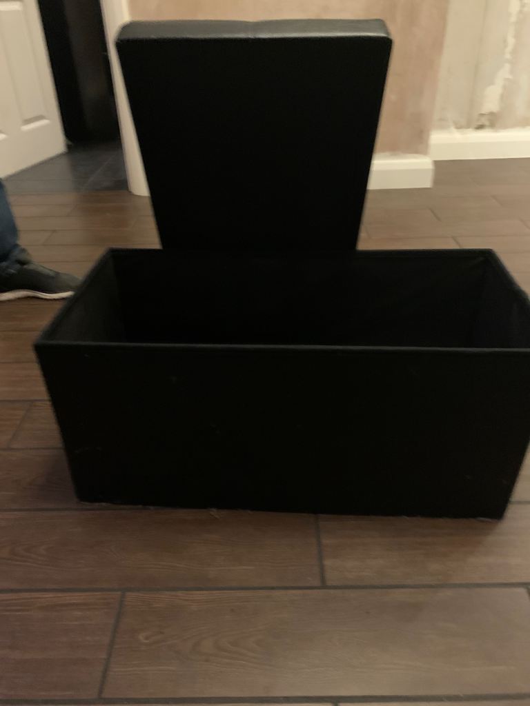 image for Free trunk, storage box leather